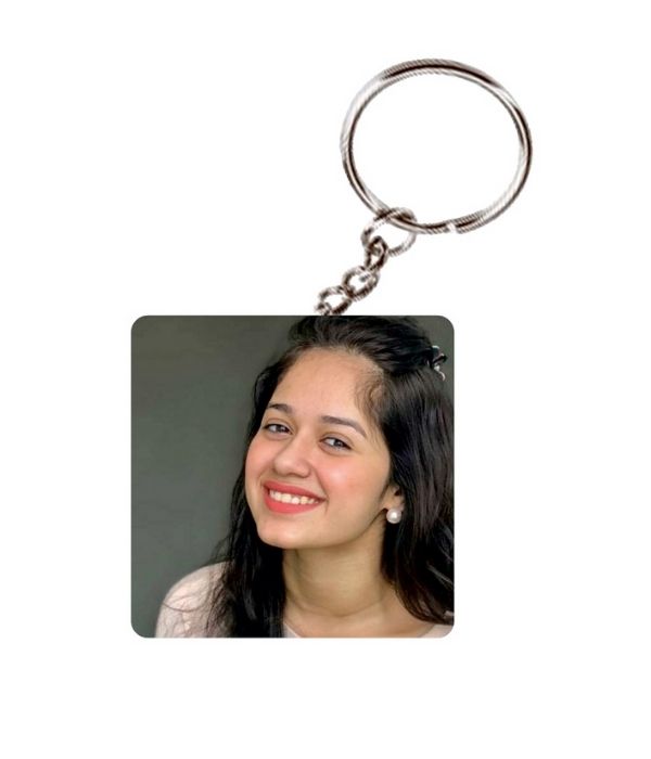 Customized Square shape keychain