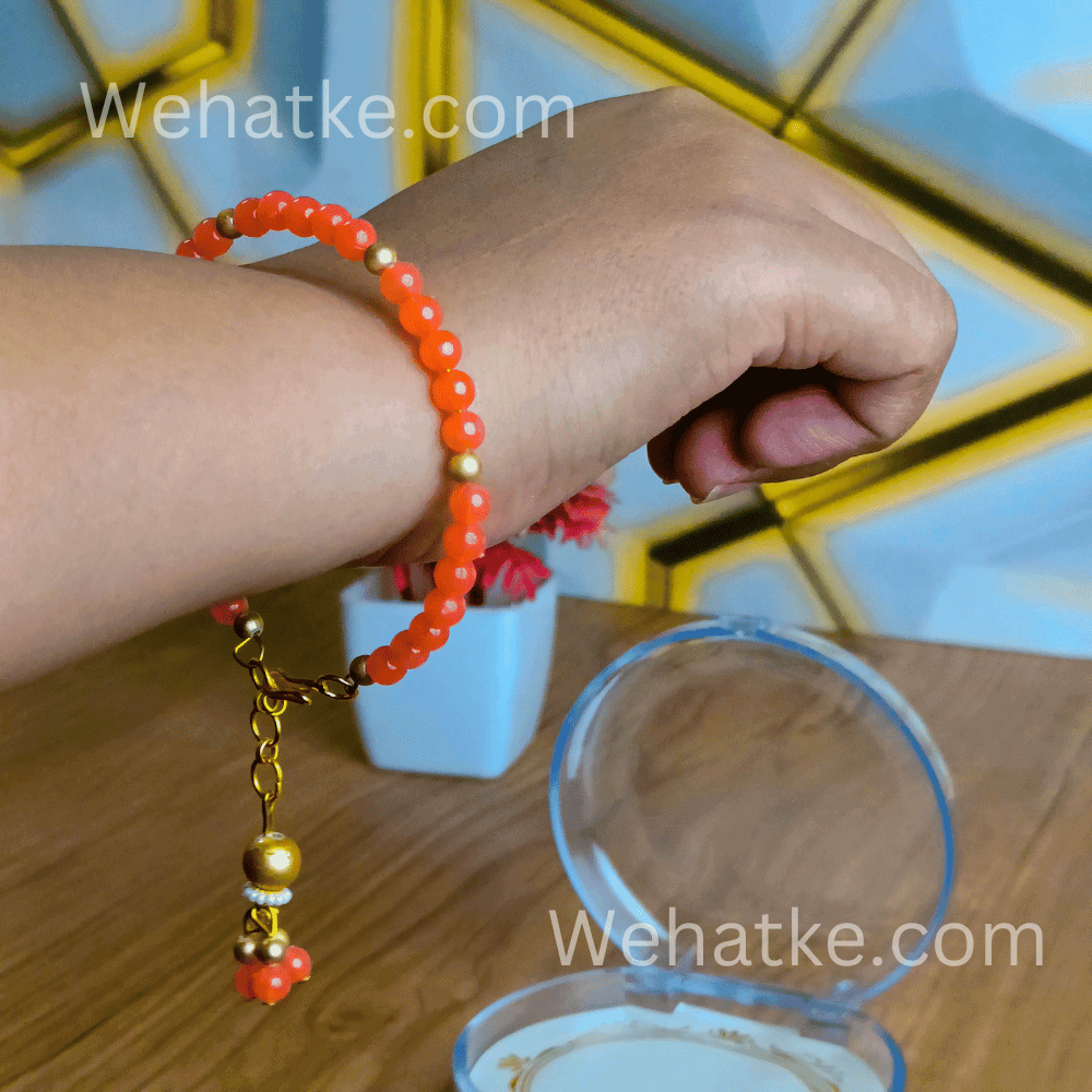 Stylish Crystal Bracelet / Rakhi For Women And Girls