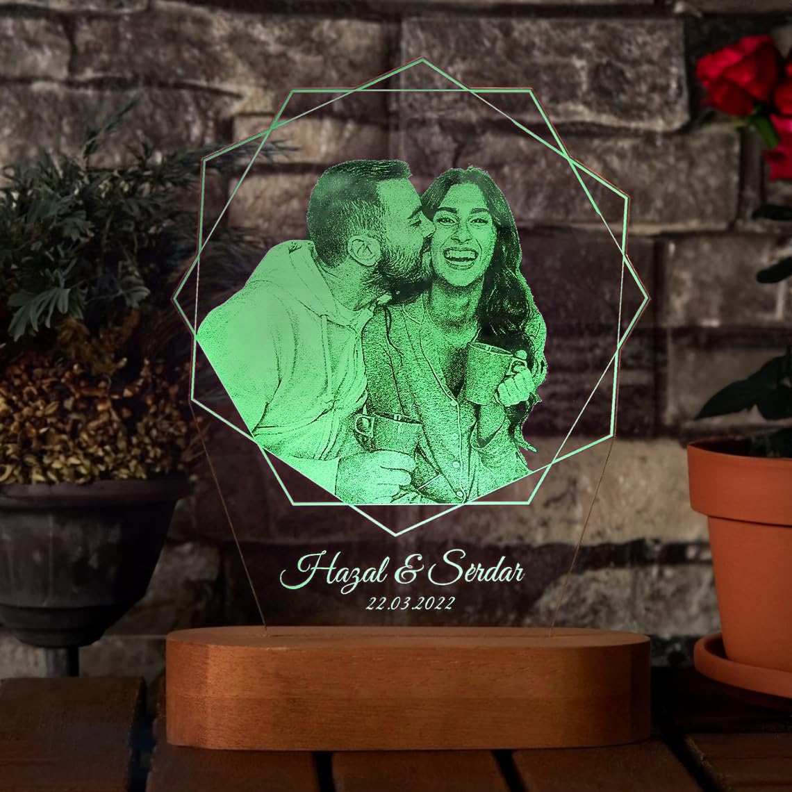Customized Photo 3D Illusion Led Lamp