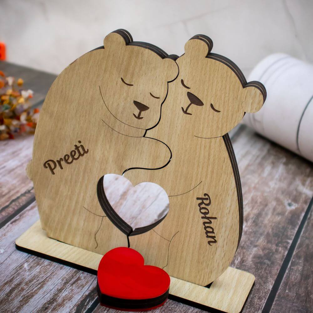 Personalized Bear Puzzle Table top