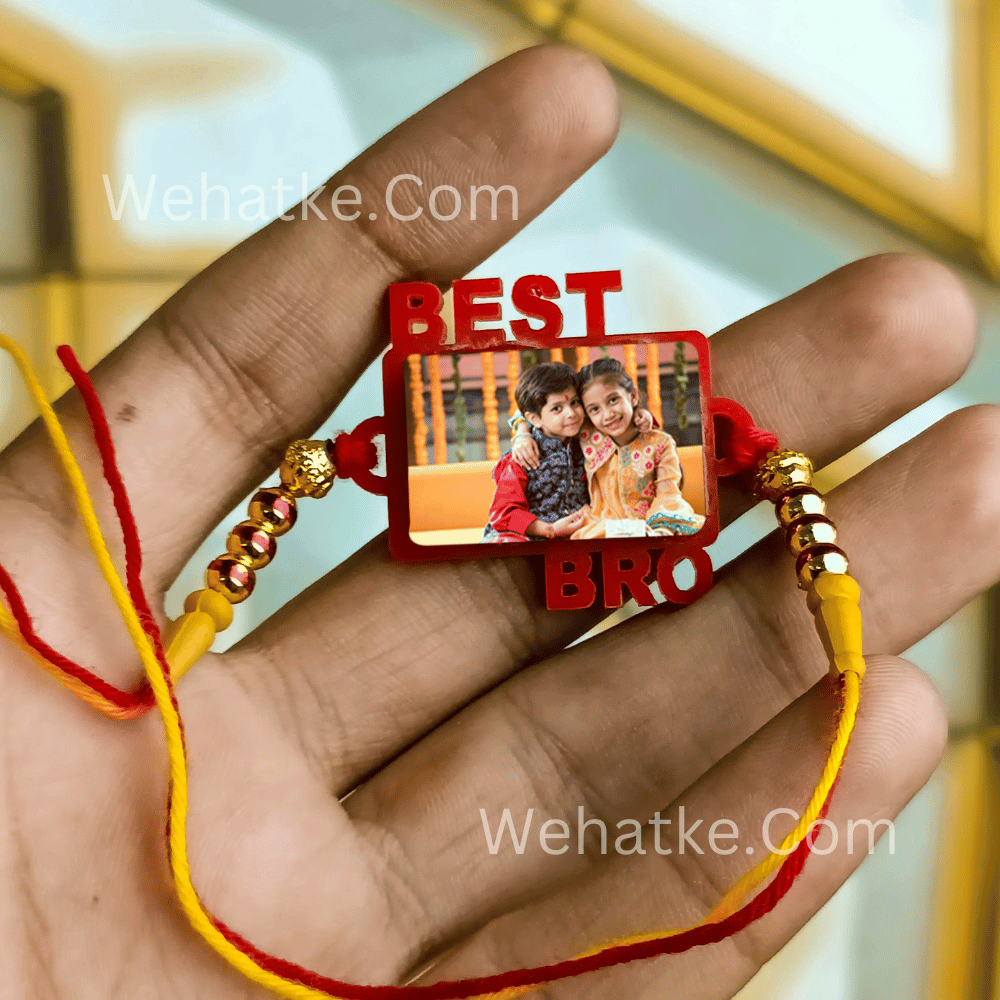 Customized Photo Rakhi for Raksha bandhan