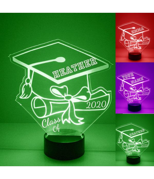 Customized Graduation LED gift with name & year