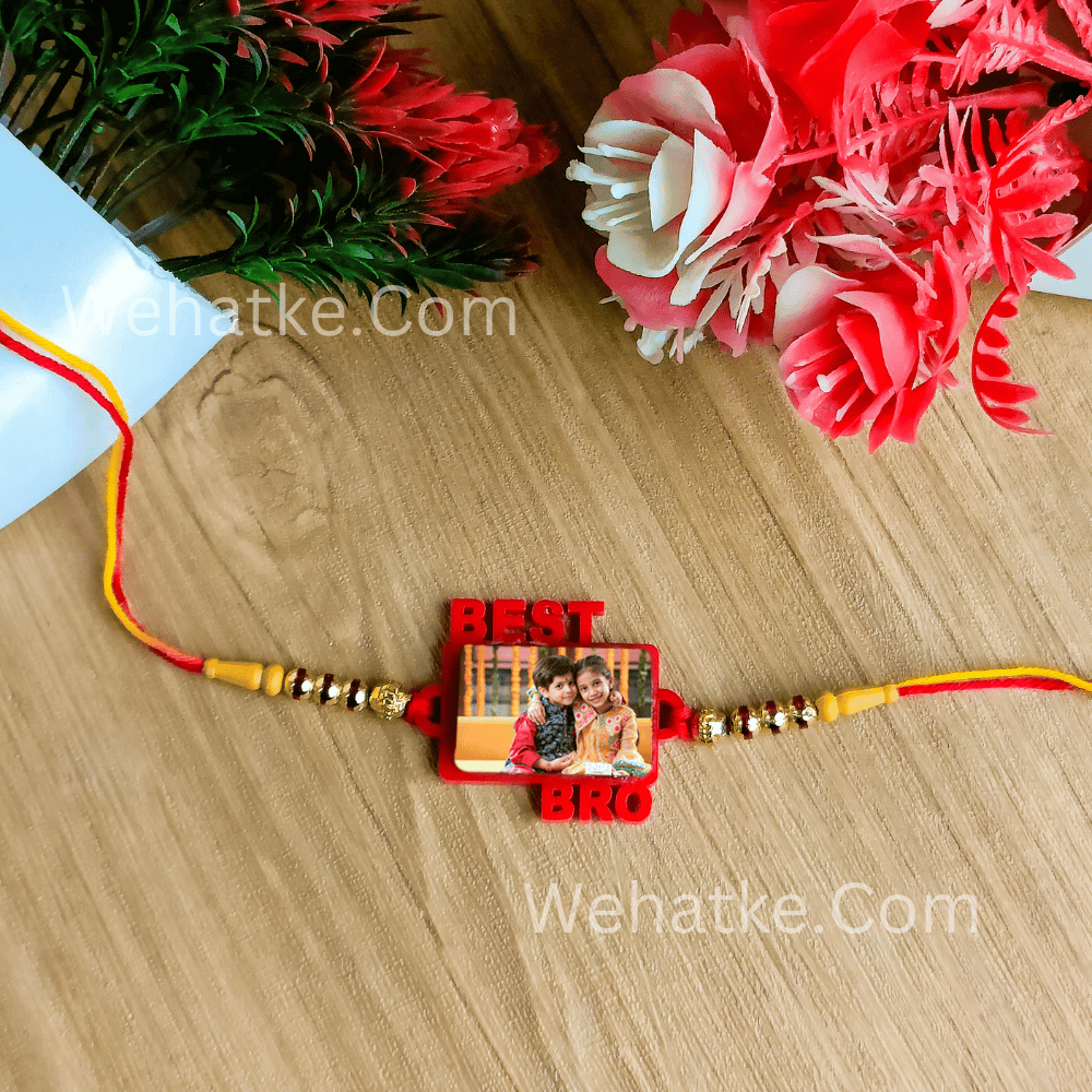 Customized Photo Rakhi for Raksha bandhan