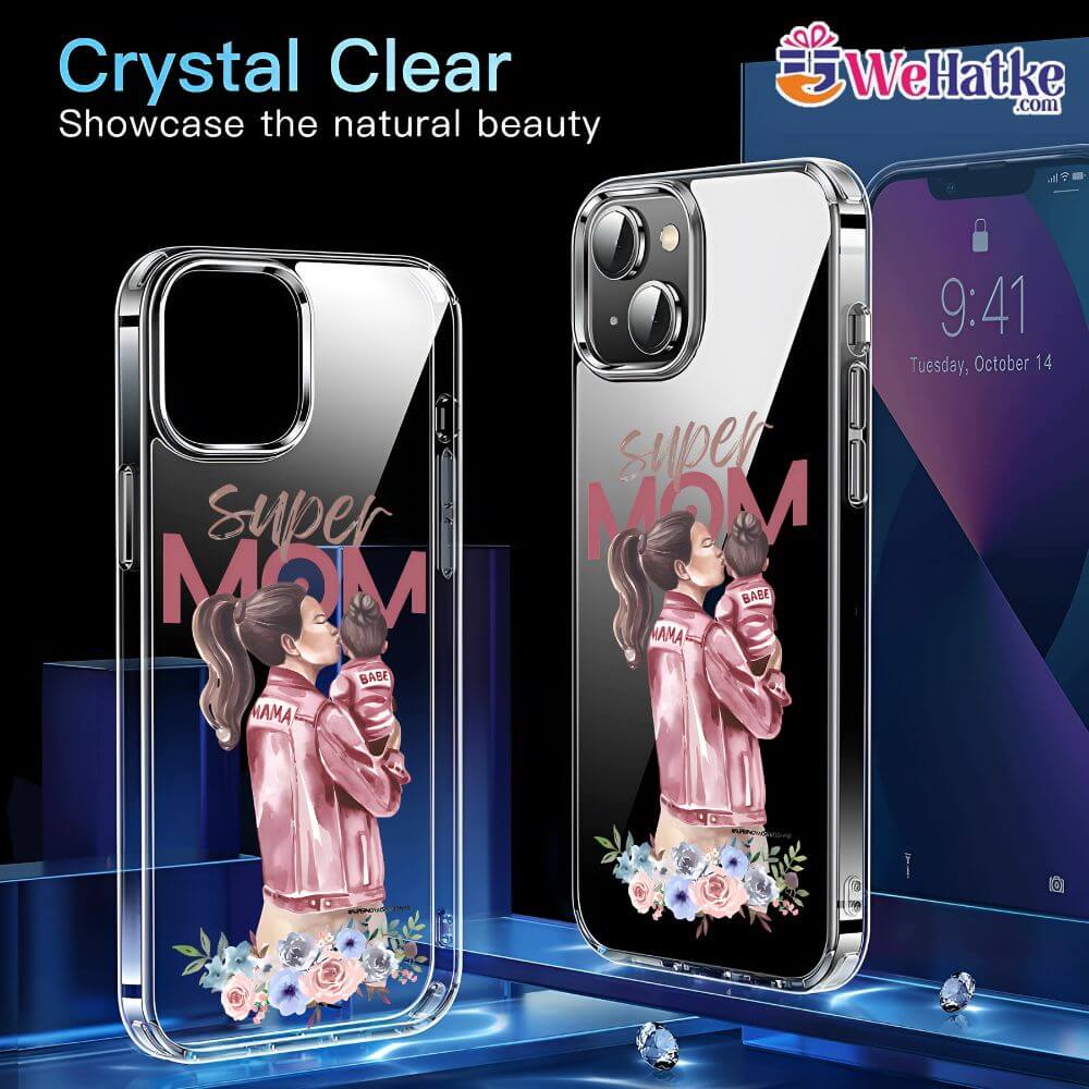 Customized Back Case Super mom