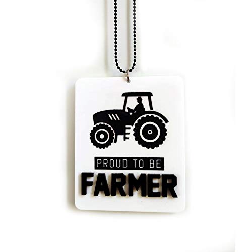 Proud to be Farmer Car Hanging  for Rear View Mirror