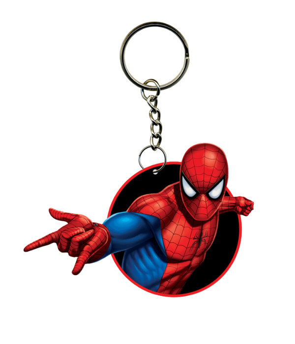 Customized Spiderman keychain