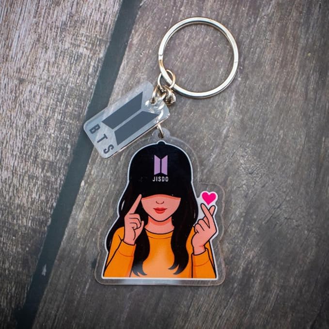 BTS Fan Girl Keychain