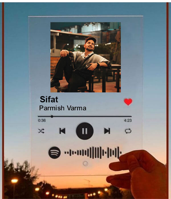 Spotify plaque For Brother