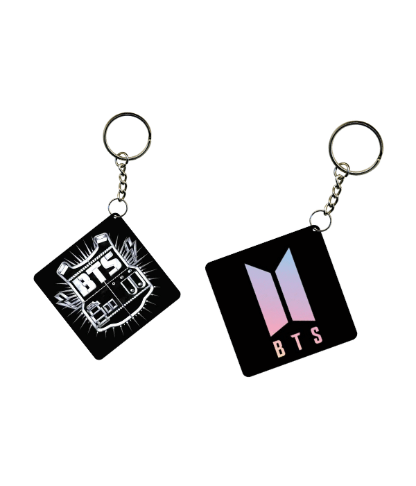 wehatke BTS  Combo Keychain 1 | BTS logo keychain