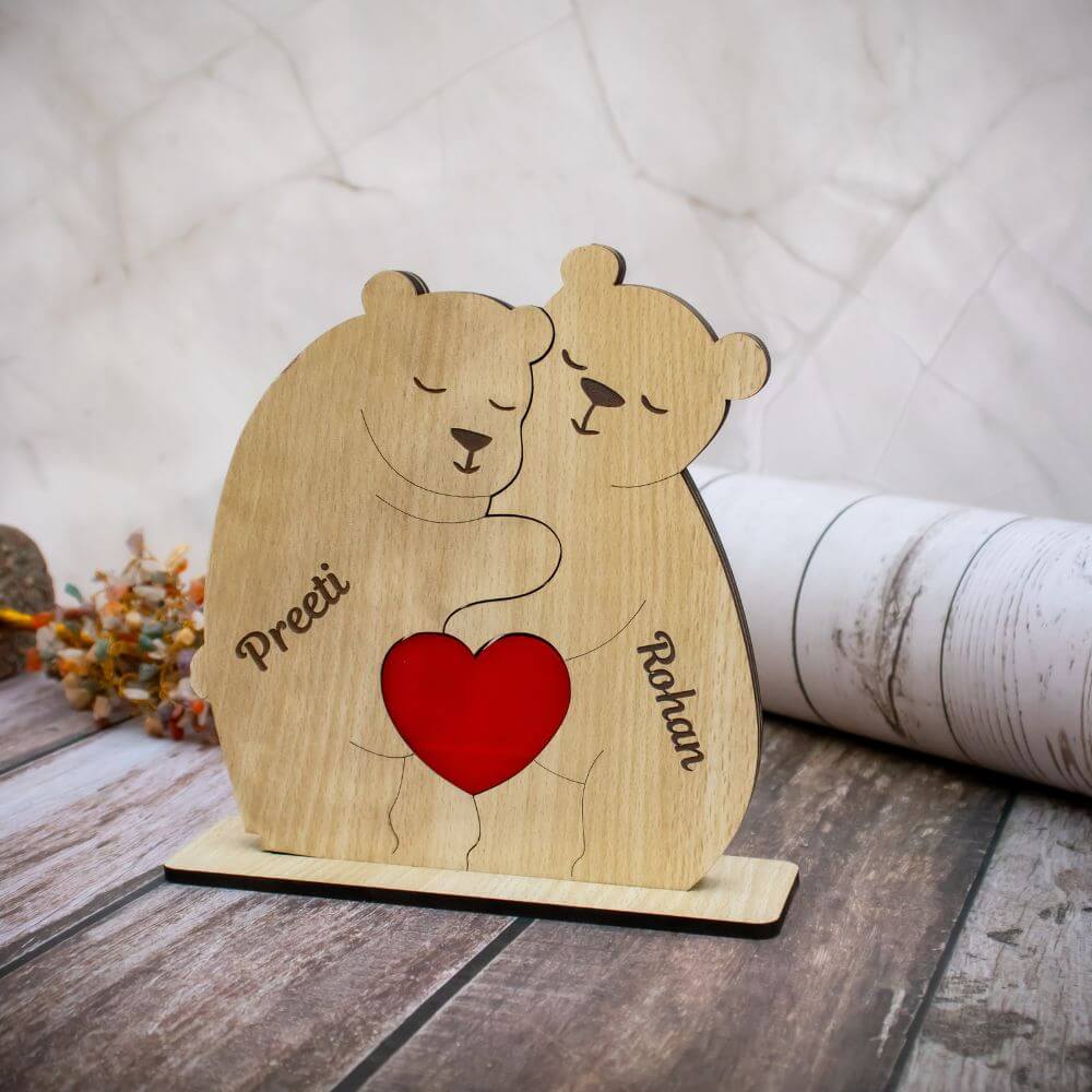Personalized Bear Puzzle Table top