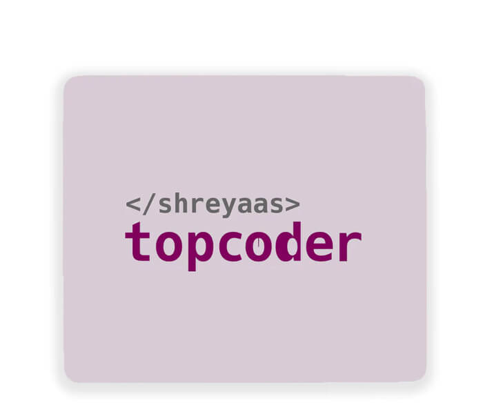 Personalized Mouse Pad for Programmers