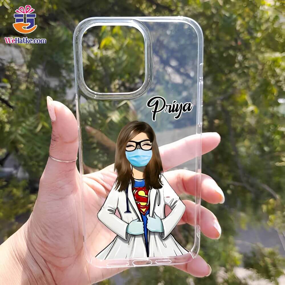 Super Women Doctor Customized Case