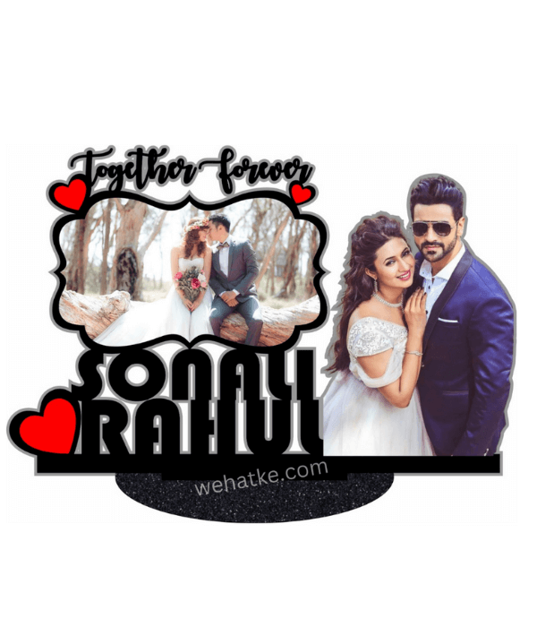 Customized together forever Couple photo frame gift