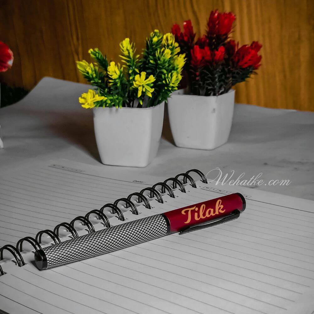 Custom Engraved Pen with Name – Personalized Gift for Brother