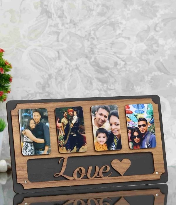 Customized Love Table Top Frame with Photos