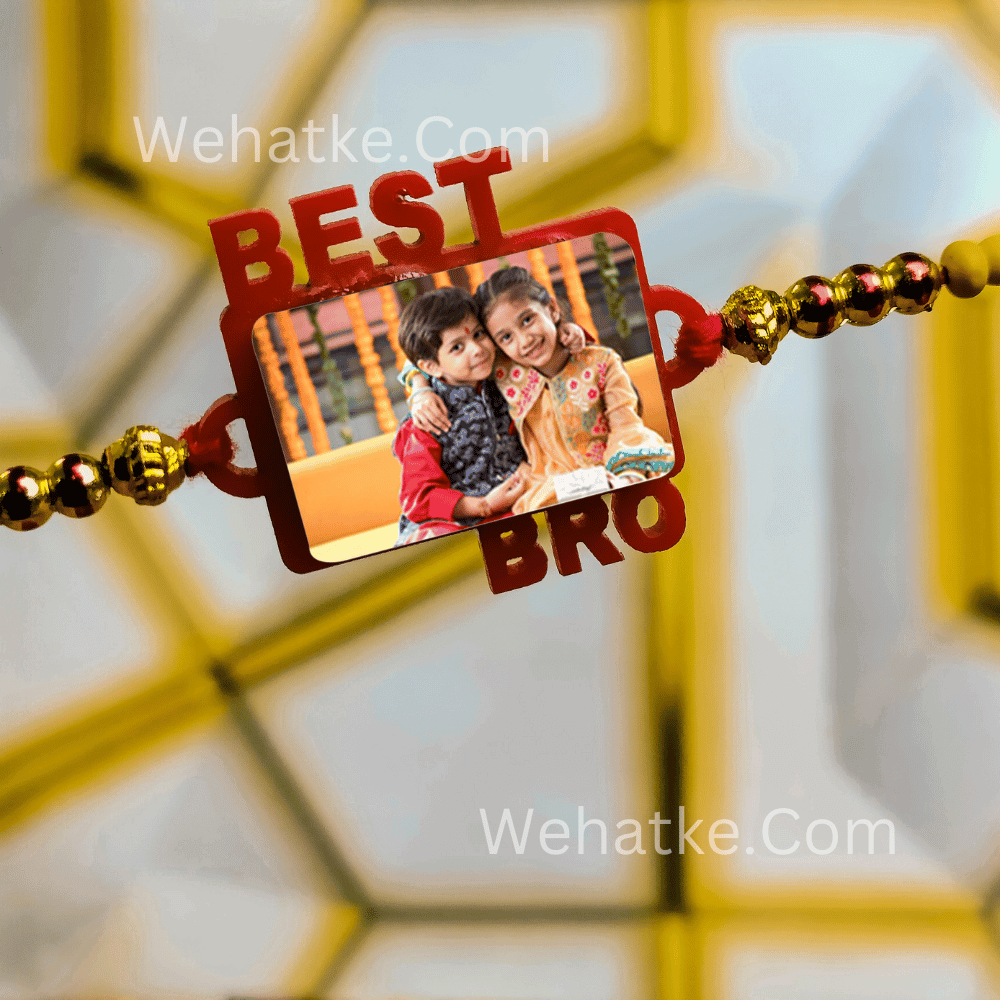 Customized Photo Rakhi for Raksha bandhan