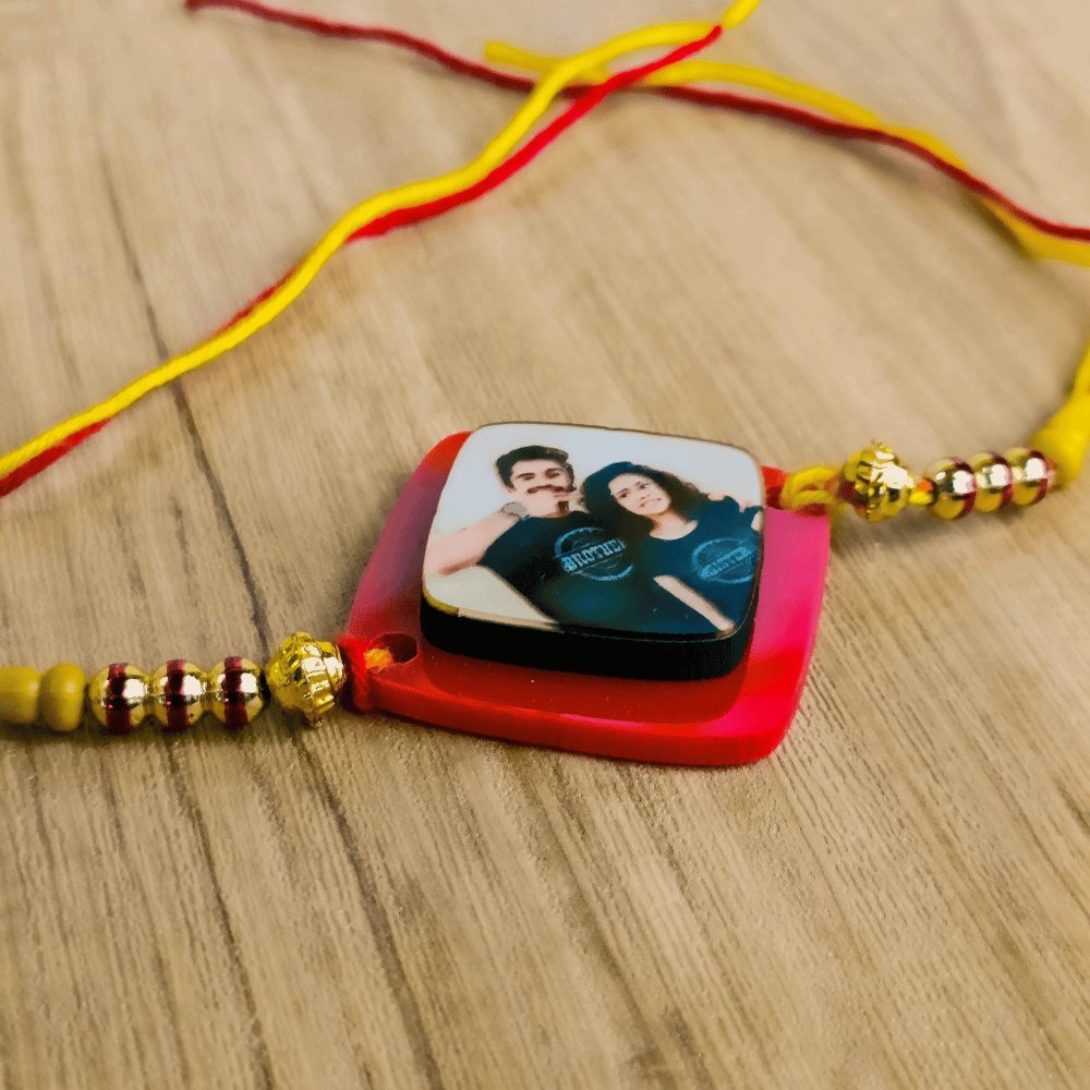 Customized Photo Rakhi for your brother