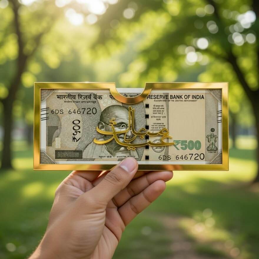 Eid Mubarak Eidi Money Holder