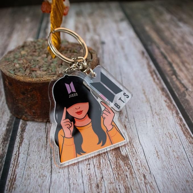 BTS Fan Girl Keychain
