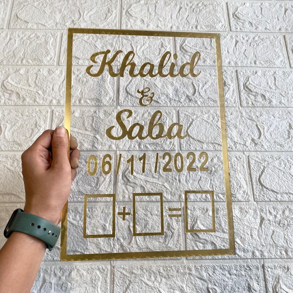 Thumb Impression Wedding/Anniversary  Gift