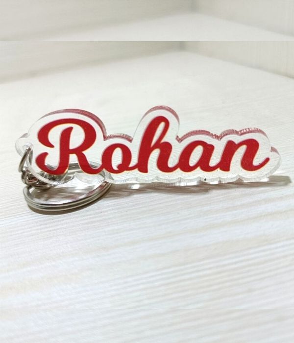 Customized Acrylic UV printed Keychain