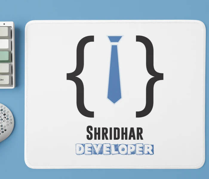 Personalized MousePad for Software Engineers- Developer