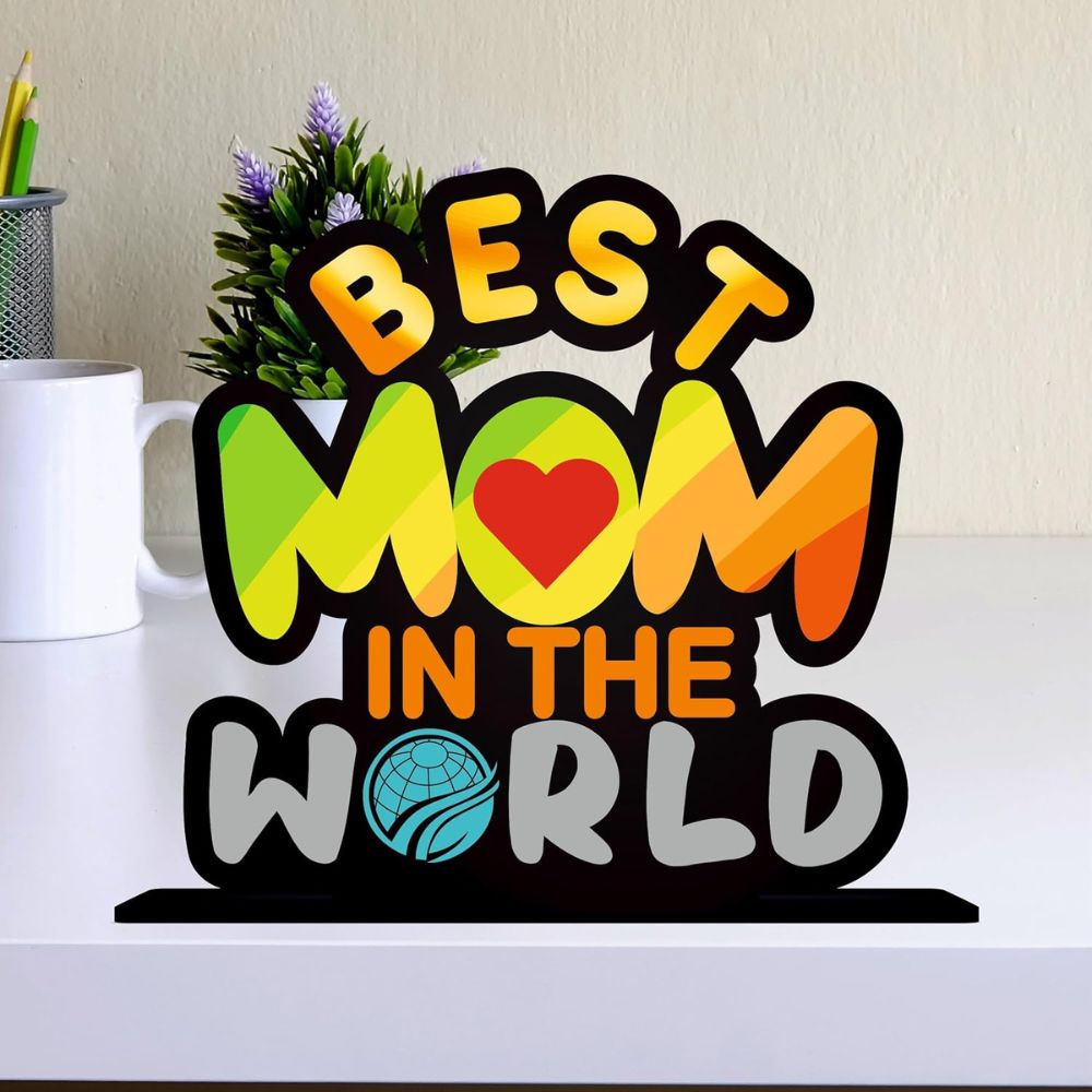 Best Mom MDF Table Top Gift