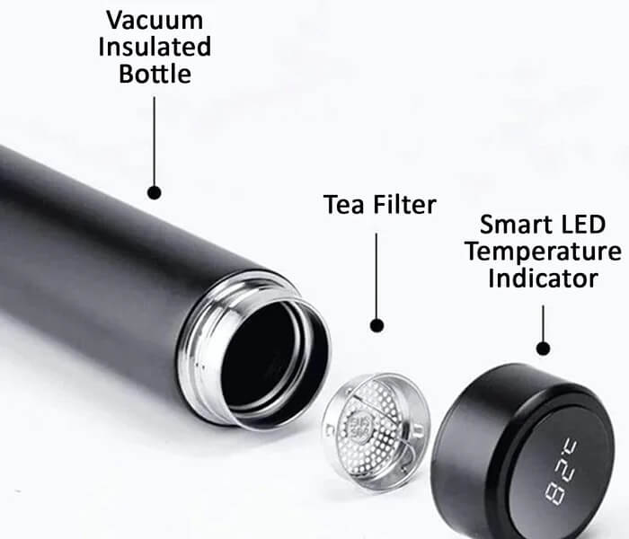 Personalized CA Name Temperature Bottle - Engraved