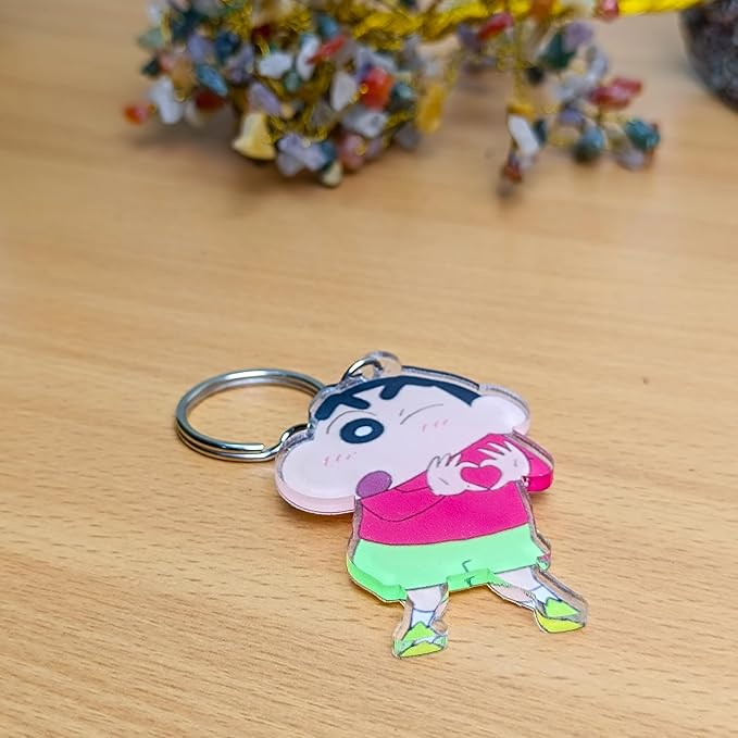 Sinchan Arcylic Keychain