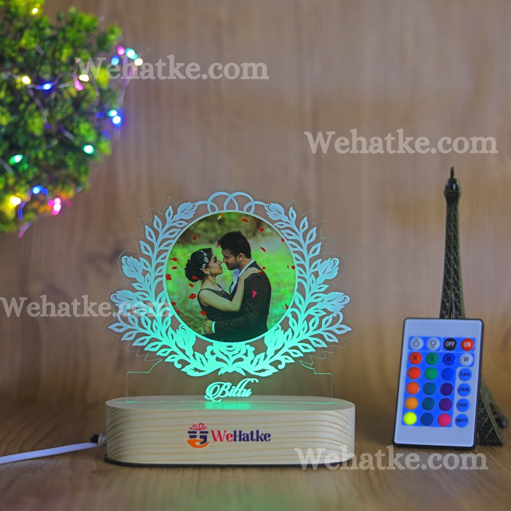 3D Illusion Couple Lamp