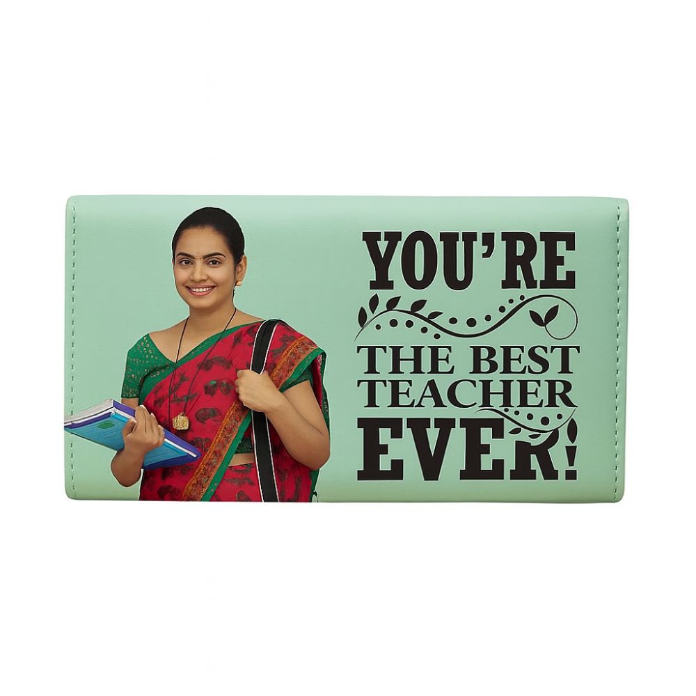 Personalized Wallet Gift For Teacher With Photo