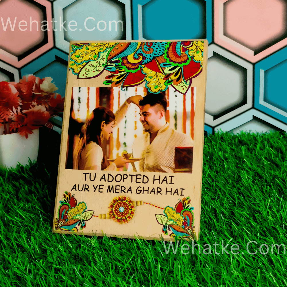 Customized Designable Wooden Block With Your Image And Text