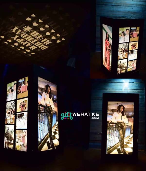 Customized multi photos night lamp