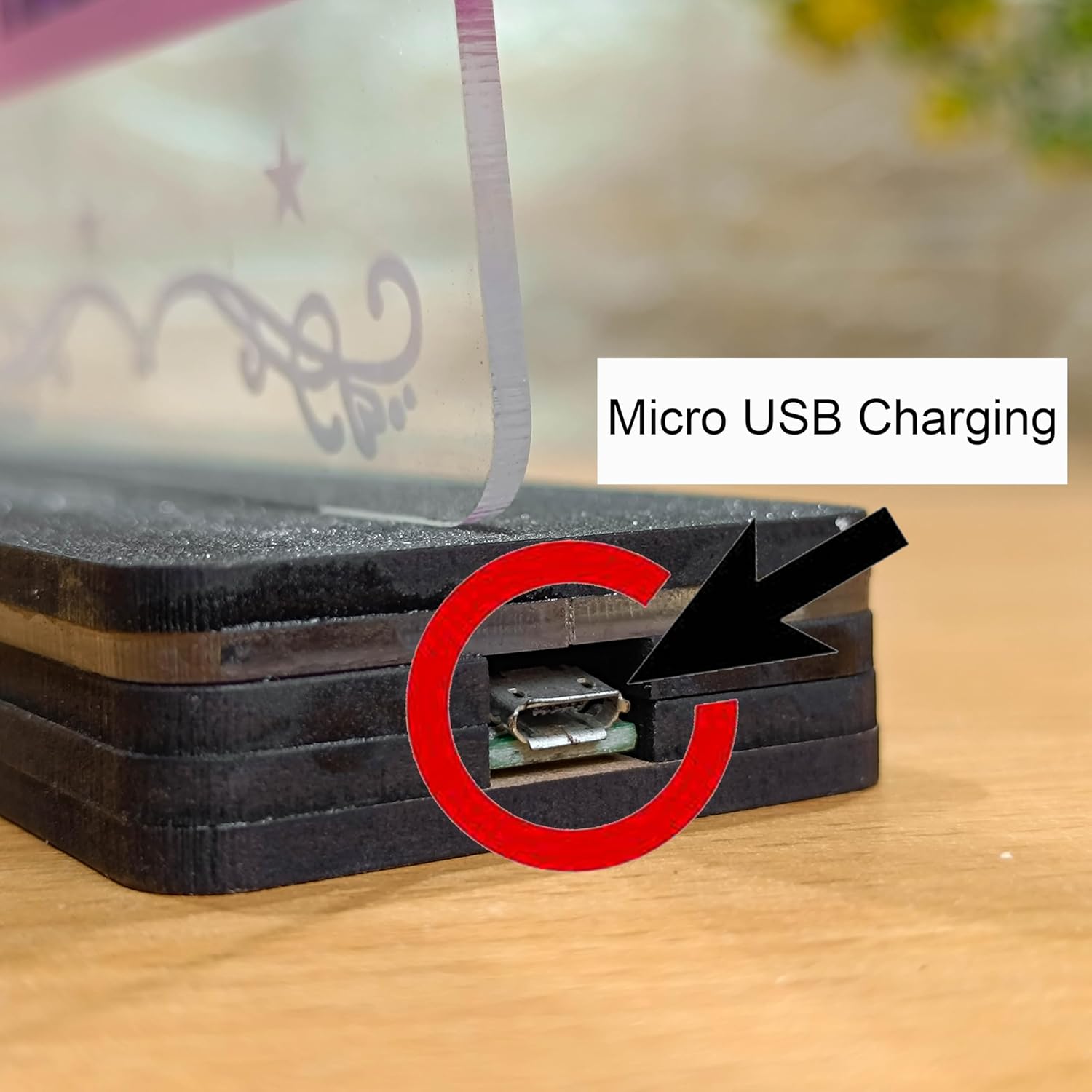 Wedding  Anniversary Calendar With battery & Micro USB Charging