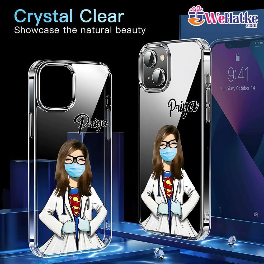 Super Women Doctor Customized Case