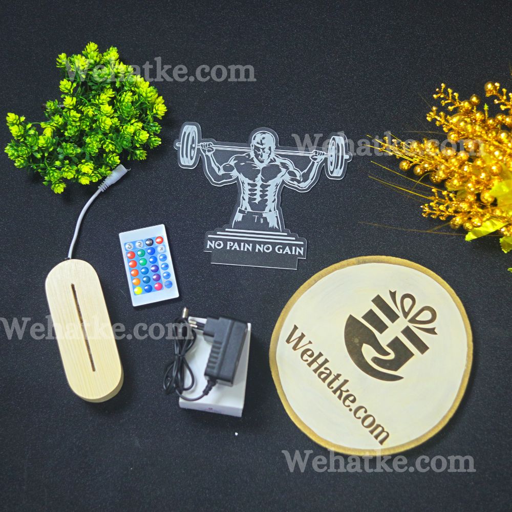 3D Customized lamp For Gym Guy's