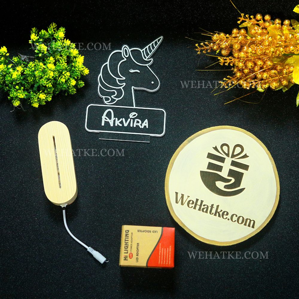 Customized Unicorn night lamp for kids