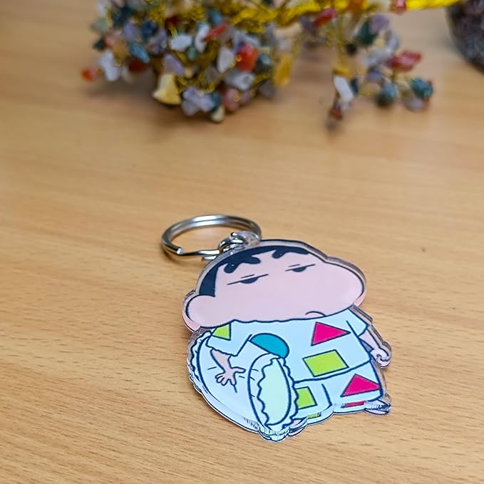 Sinchan Arcylic Keychain