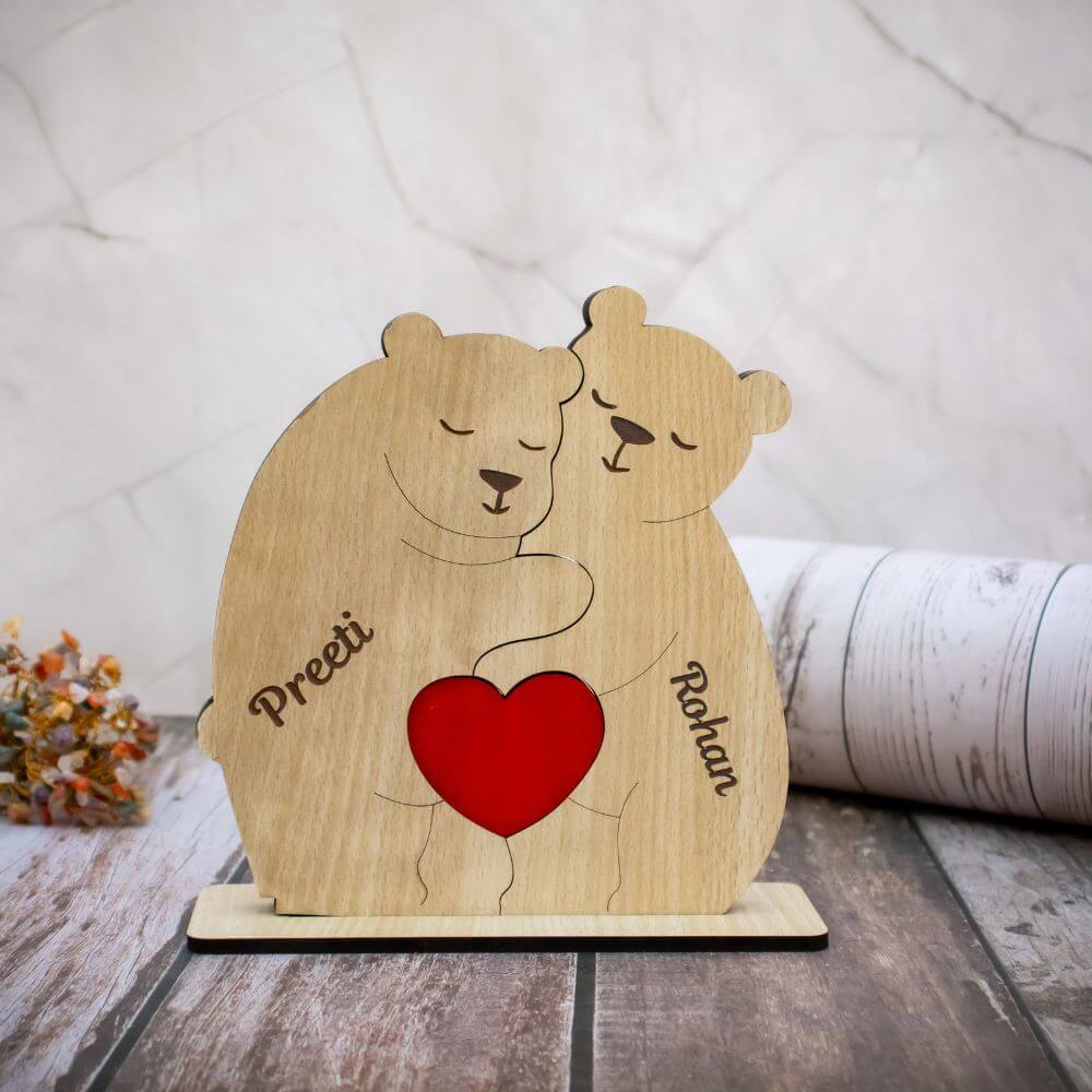 Personalized Bear Puzzle Table top