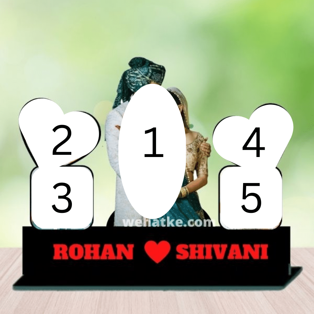 Customized couple table top gifts