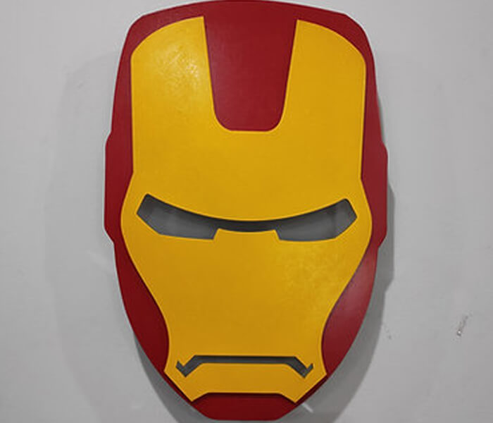 Customized Ironman Wall Hanging Led Frame