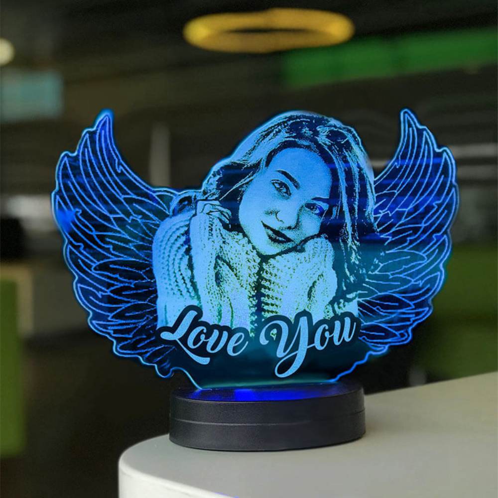 Customized Wing photo frame with your photo