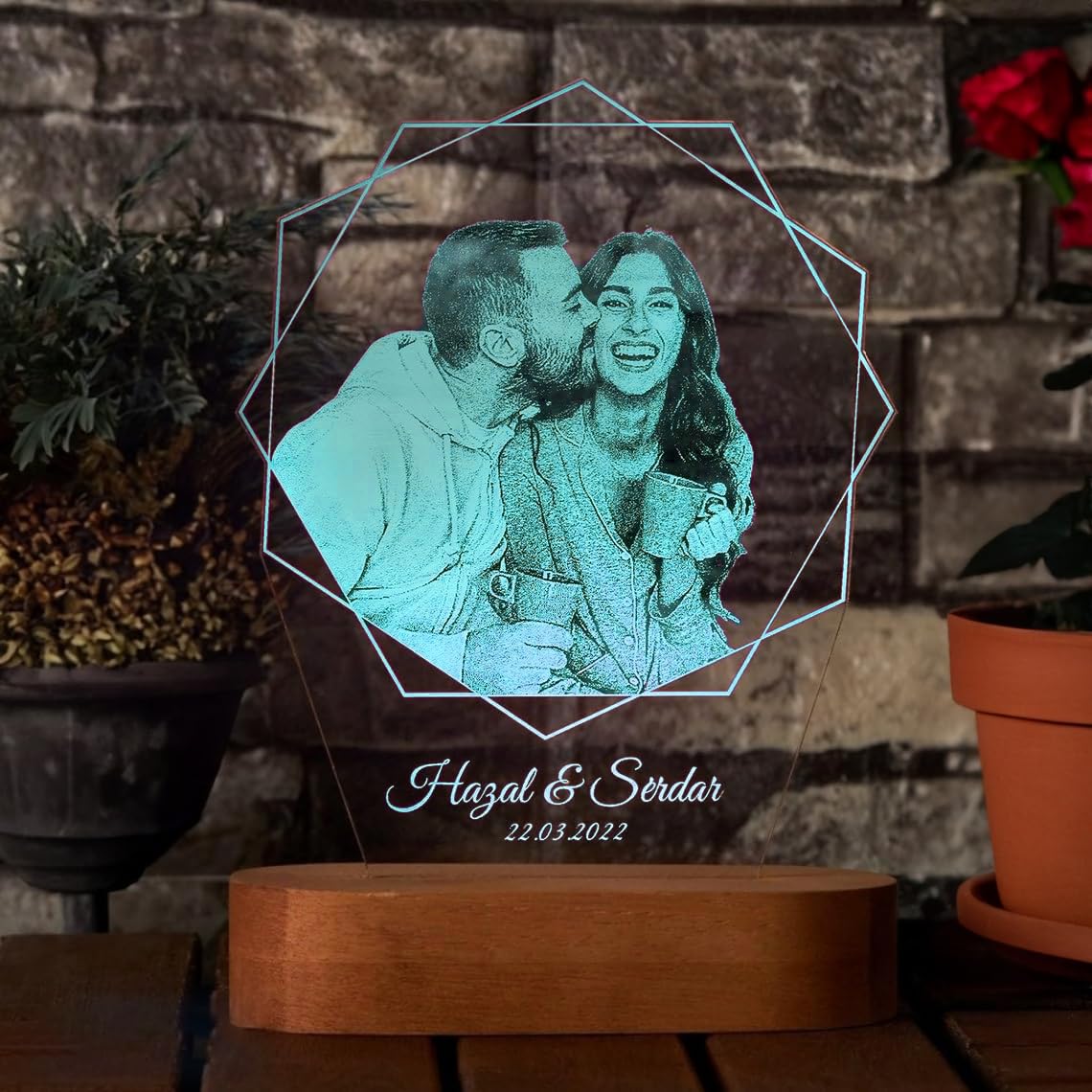 Customized Photo 3D Illusion Led Lamp