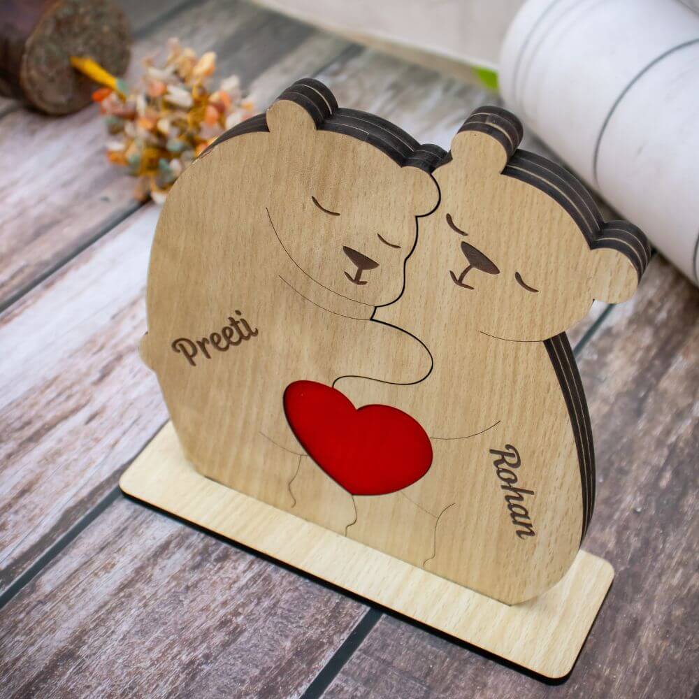 Personalized Bear Puzzle Table top