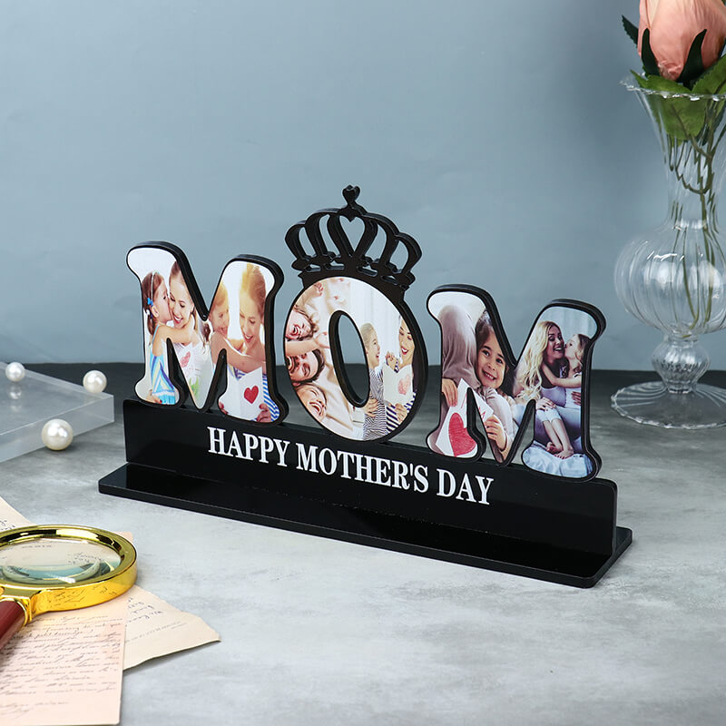 Personalize MOM photo frame Standy