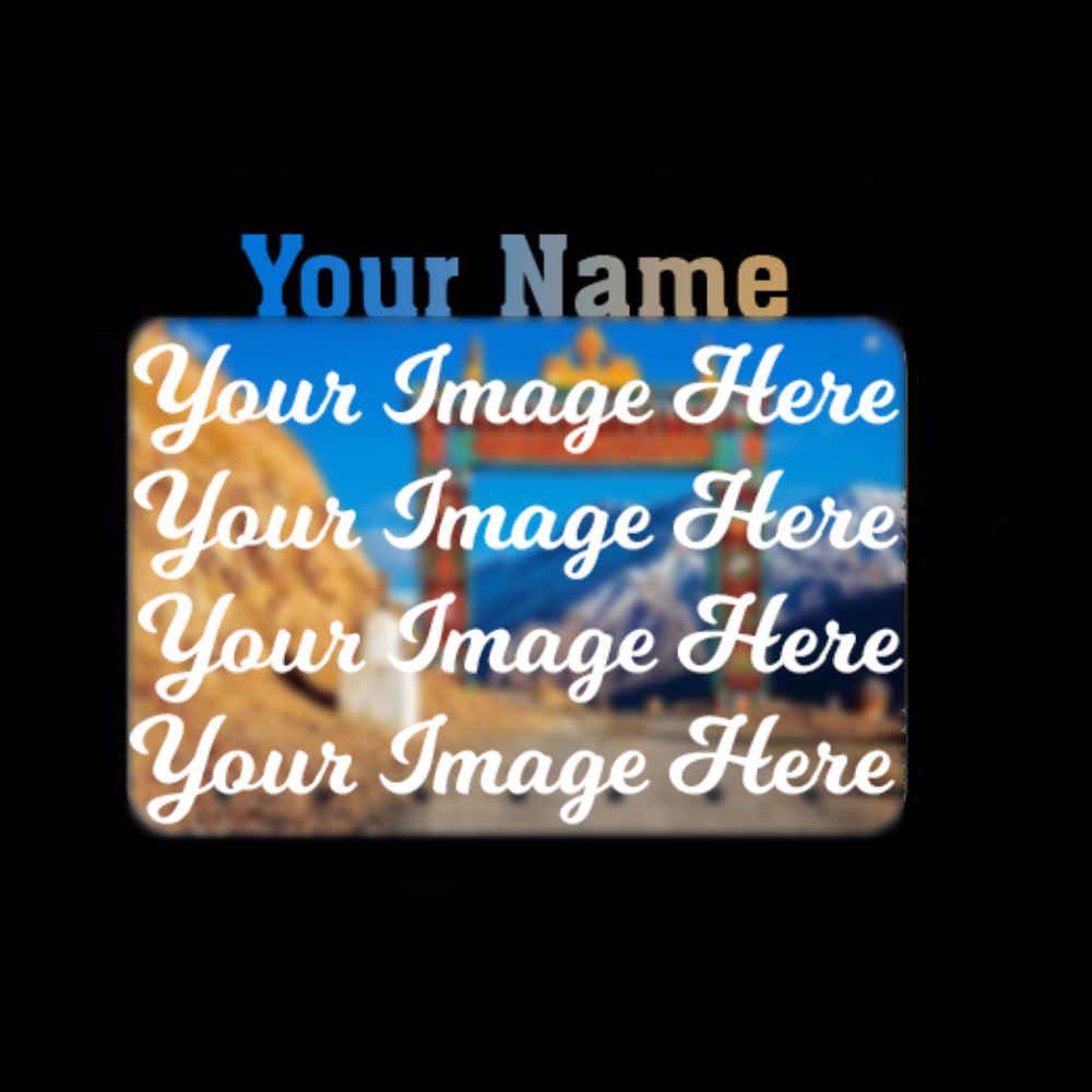 Customized Key Hanger With Photo And Name