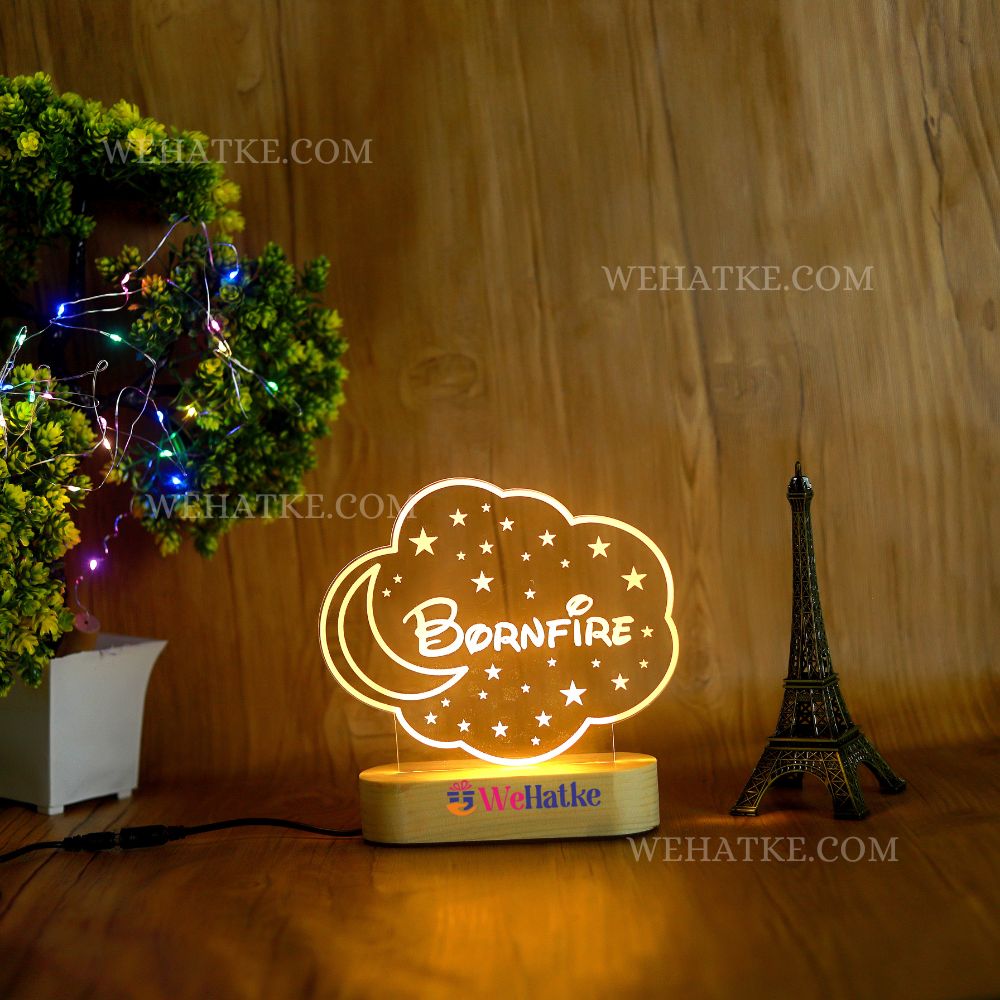 Customized Photo Engraved Night Lamp – Picloon