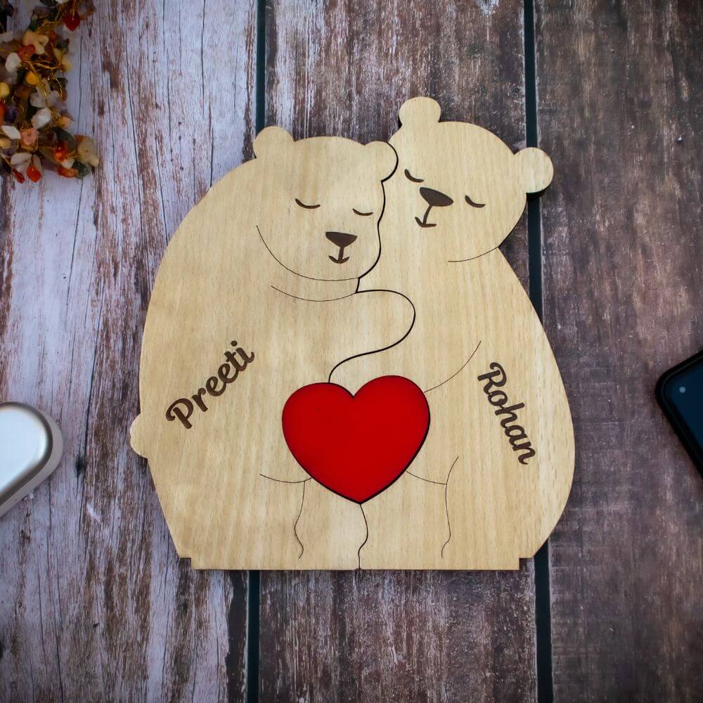 Personalized Bear Puzzle Table top
