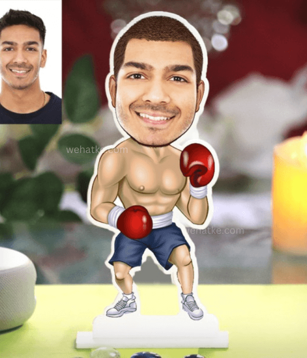 Customized boxer Caricature
