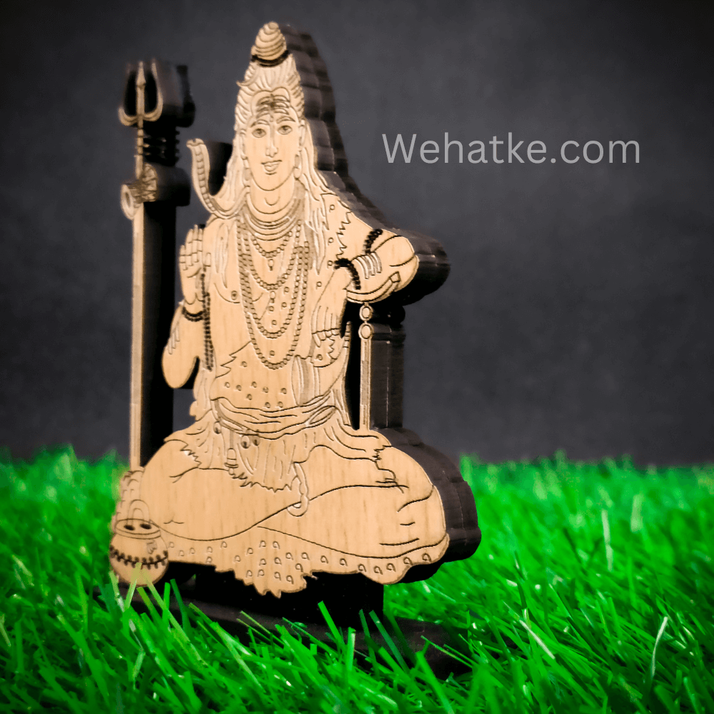 Lord Shiva Car Accessories MDF